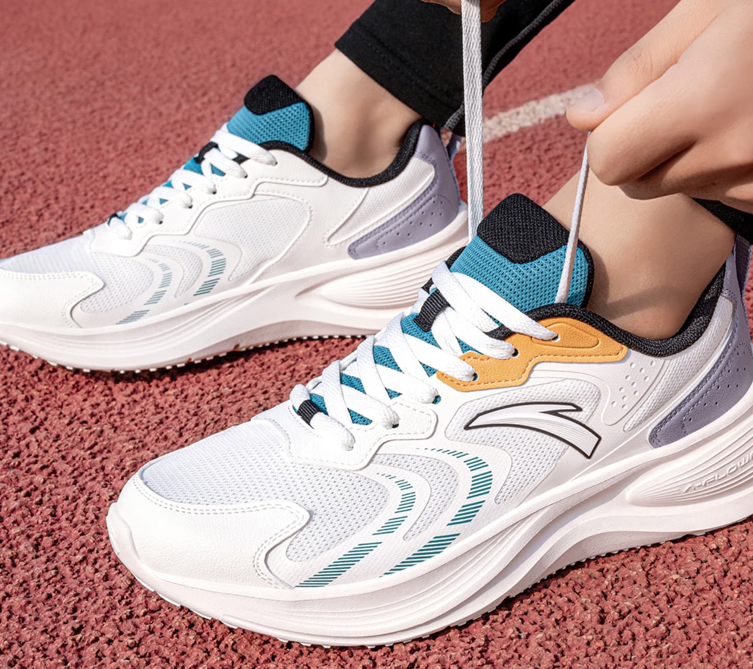 トレイルランニングシューズ メンズ 軽快ウェーブ クッション ランニングシューズ