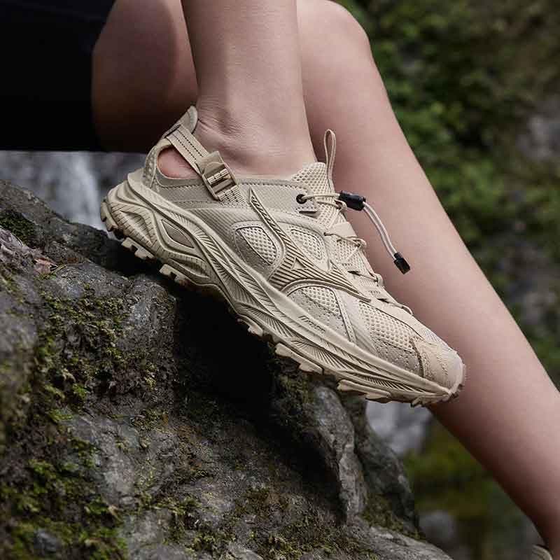 トレイルランニングシューズ 山岳縦走メッシュレディース軽量トレイルランニングシューズ