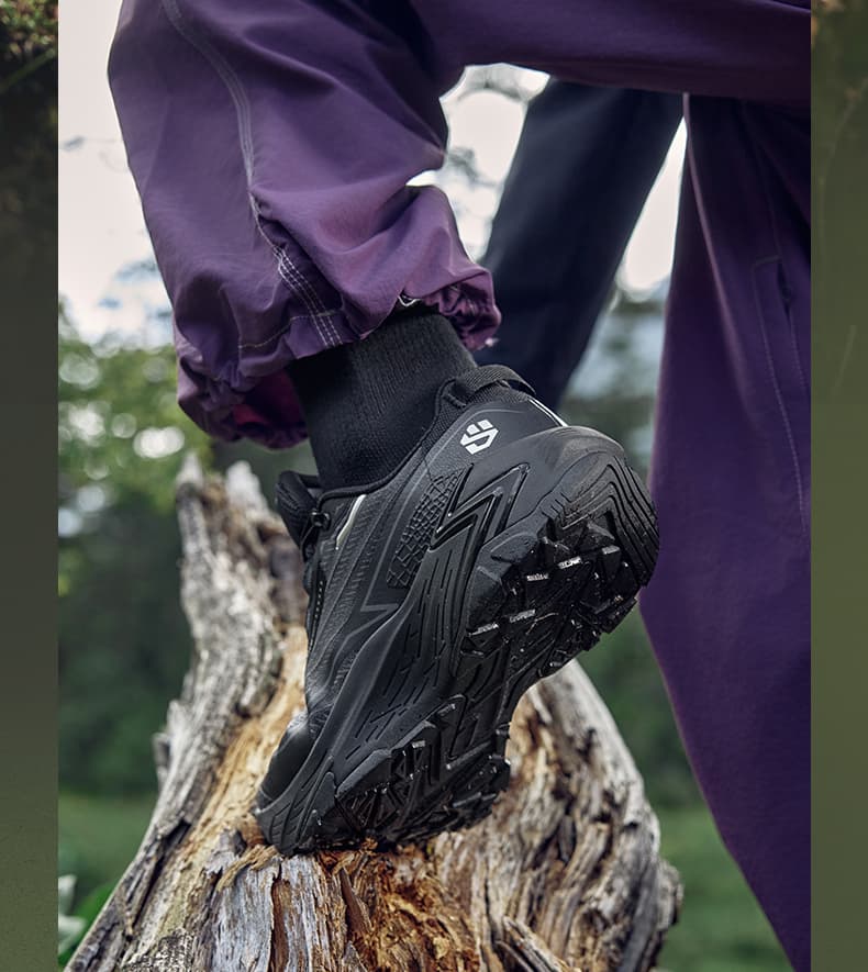 トレイルランニングシューズ メンズ 山岳征服 防水トレッキングシューズ